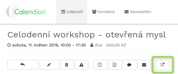 Přímý odkaz na přihlášení
